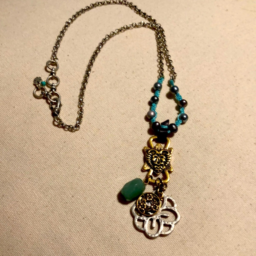 Lucky brand charm necklace